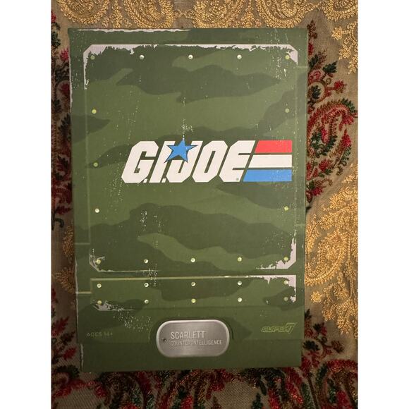 NEW Super 7 G.I. Joe ULTIMATES! Wave 3 SCARLETT Figure - Picture 5 of 7